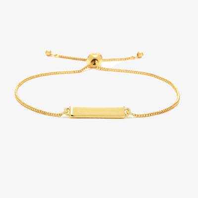 Engravable Double-Sided Bar Bracelet