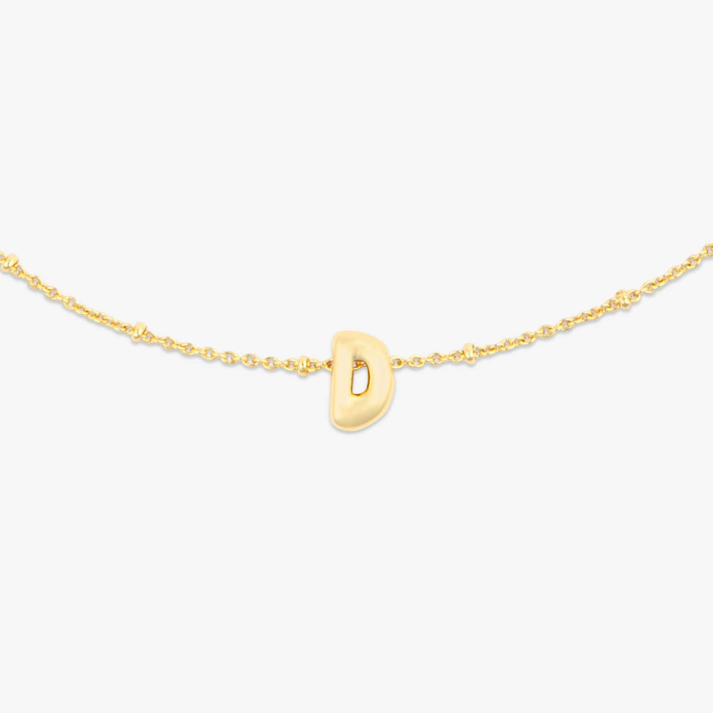 Alphabet Satellite Chain Choker