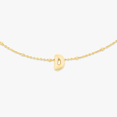 Alphabet Satellite Chain Choker