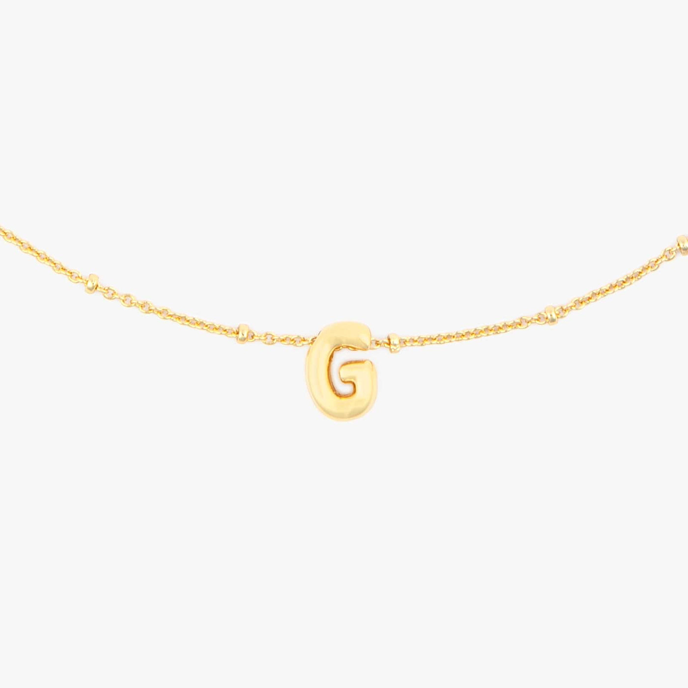 Alphabet Satellite Chain Choker