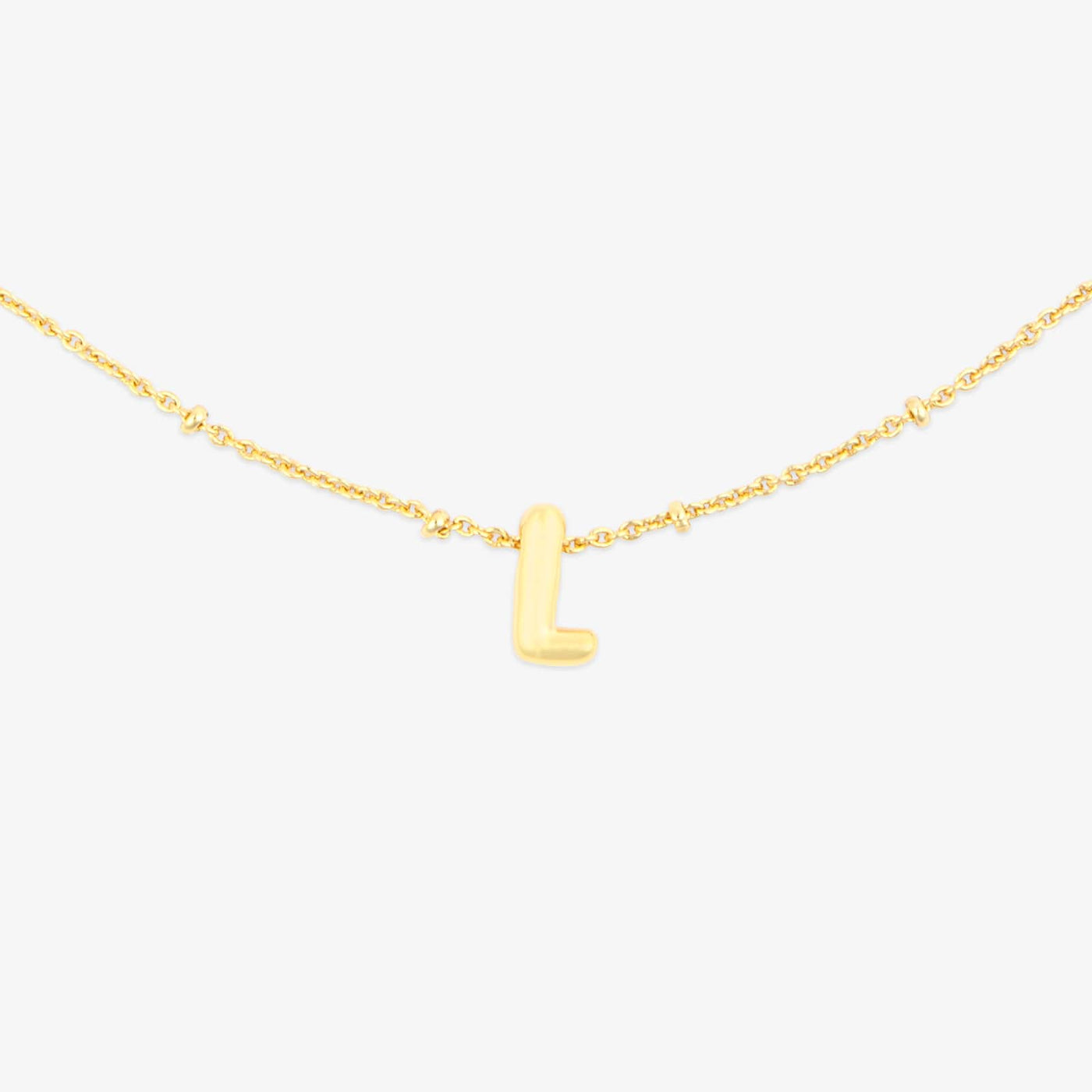 Alphabet Satellite Chain Choker