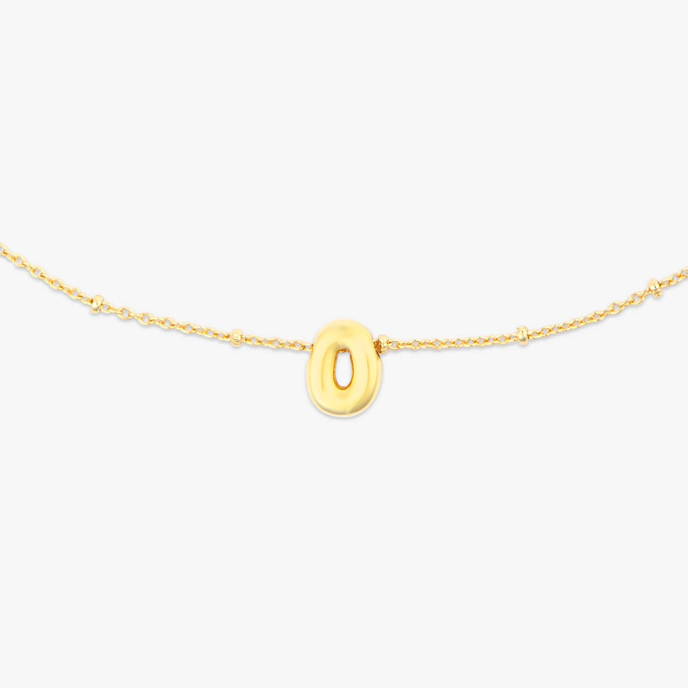 Alphabet Satellite Chain Choker