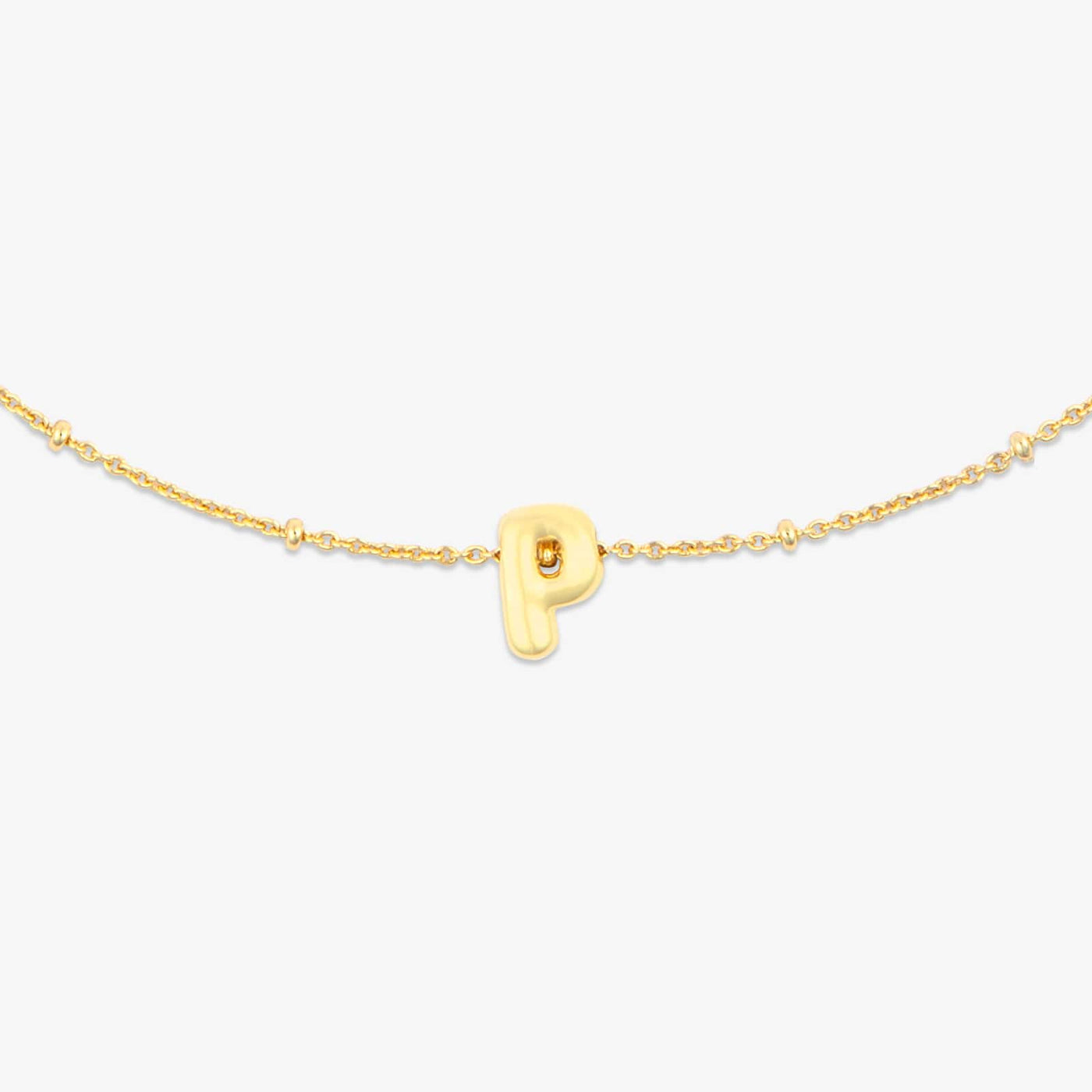 Alphabet Satellite Chain Choker