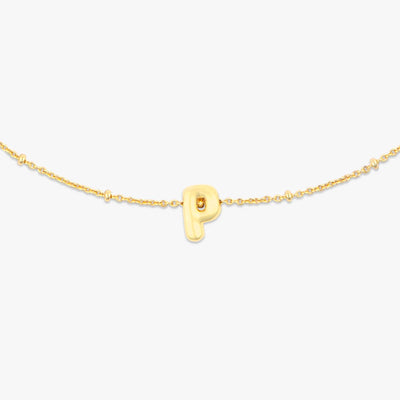 Alphabet Satellite Chain Choker