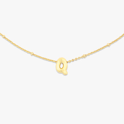 Alphabet Satellite Chain Choker