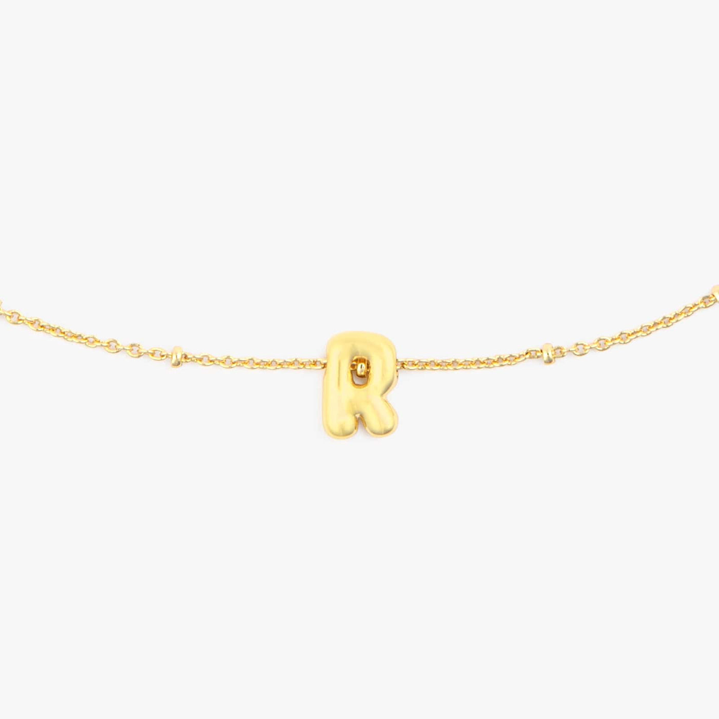 Alphabet Satellite Chain Choker