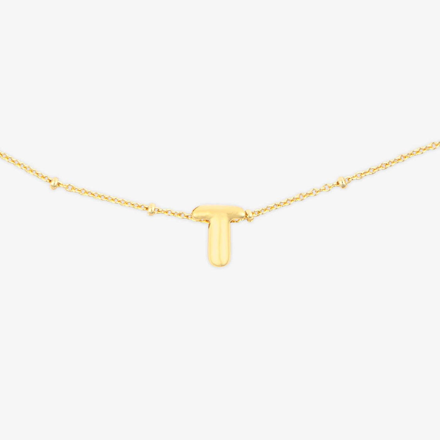 Alphabet Satellite Chain Choker