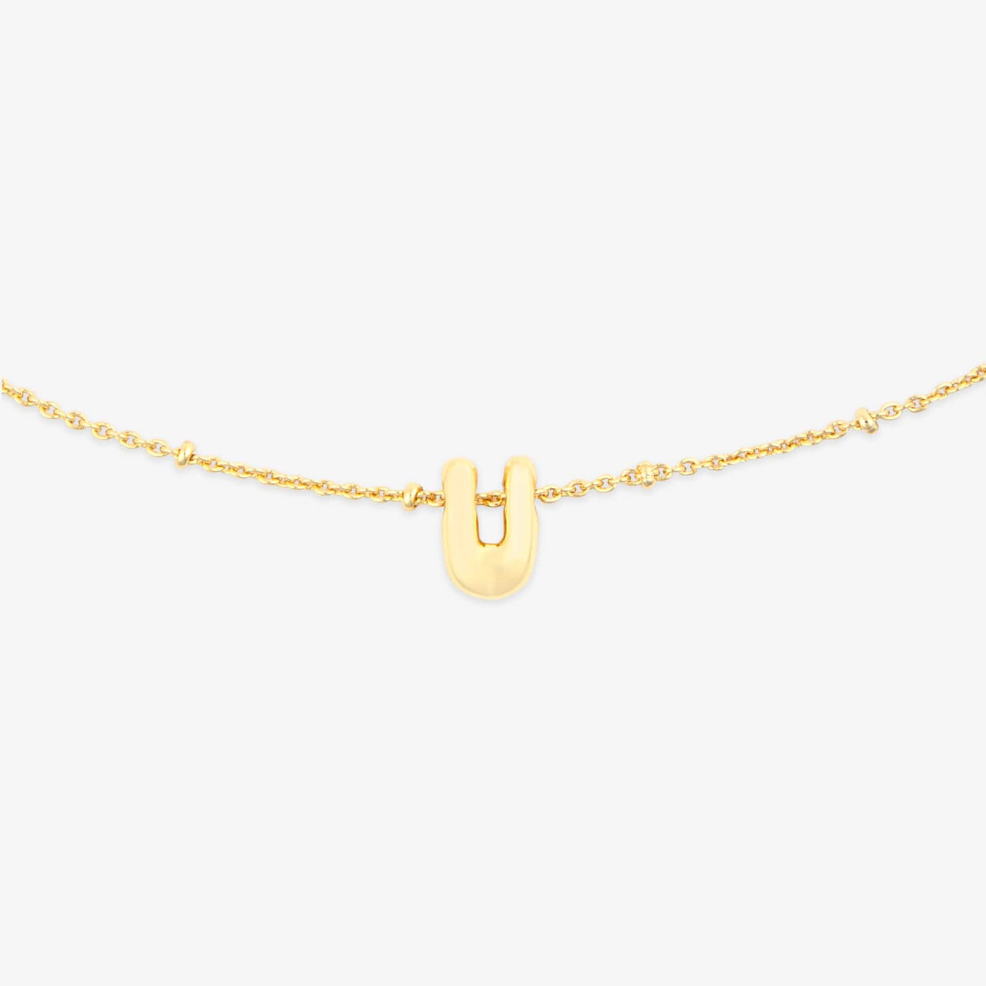 Alphabet Satellite Chain Choker