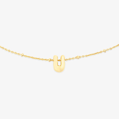 Alphabet Satellite Chain Choker