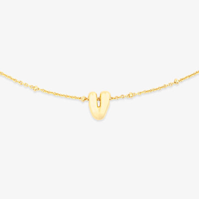 Alphabet Satellite Chain Choker