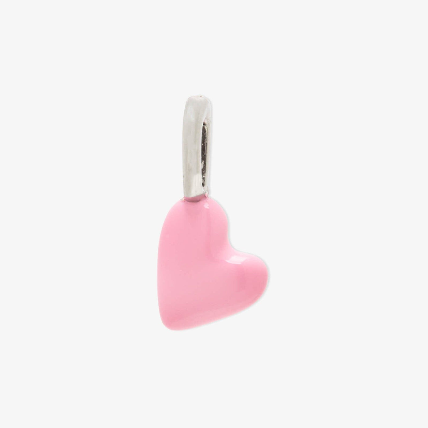 Harper Enamel Puffy Heart Charm