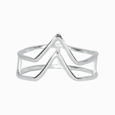 Double Arrow Ring