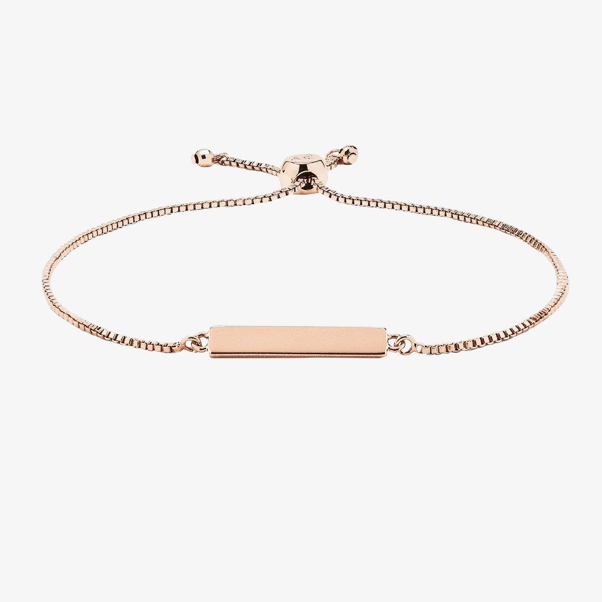 Engravable Double-Sided Bar Bracelet